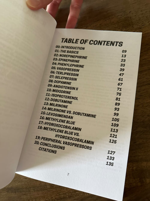 The Vasopressor & Inotrope Handbook — A Practical Guide for Healthcare Professionals